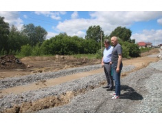 Глава города  Бердска Евгений Шестернин проверил ремонт дорог