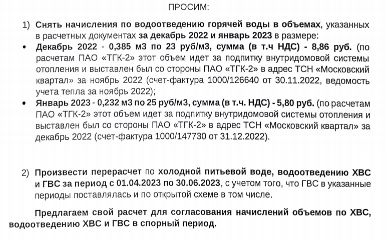 Как ТСН добилось отказа водоснабжающей организации от иска